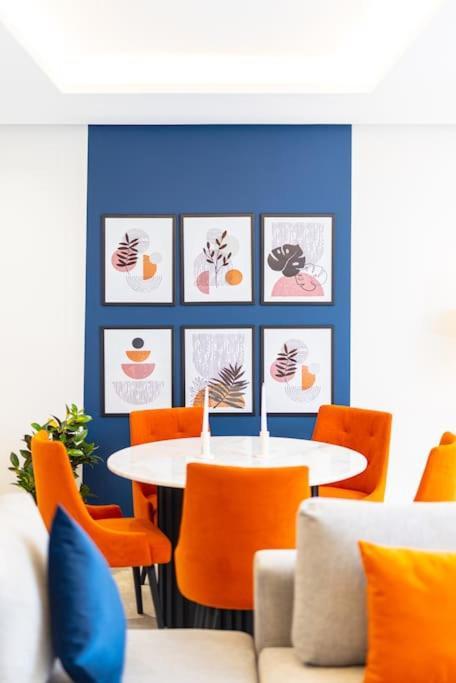 HajjaModern 2Br Retreat In Marina Sale Luxury Livingアパートメント エクステリア 写真